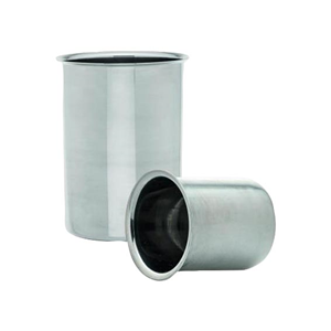 Beaker, 2000ml, With Spout, Stainless Steel, 180mm High x 1200mm Diameter, Each Each