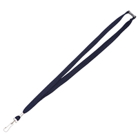 Breakaway Safety Lanyand, 12mm, Bootlace Style, Blue, Each Each