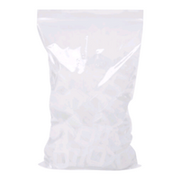 VS Packaging Resealable Zip Lock Bag, 100 x 150mm, 50 microns Thick, Plain, 1,000 Pieces/Carton Carton