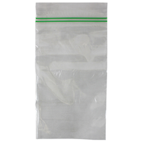 Livingstone Double Resealable Zip Lock Bag, 125 x 205 mm, 38 microns Thick, Sterile, Recyclable Plastic, Clear, 1000/Box Box