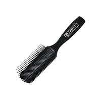 Sofeel HAIR BRUSH NON-SLIP HANDLE PREMIUM DENMEN BLACK 6 Packet Pack