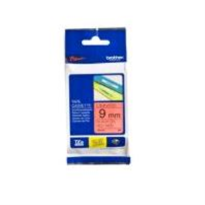 BROTHER TAPE TZ 9MM TZ-421 BLKON RED EACH Pack