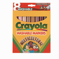 BROAD MULTICULTURAL COLOR 8/PK Pack