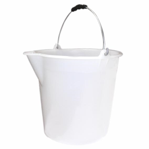 Kartell Bucket with Spout, 17 Litres, Graduated, Recyclable Polyethylene, Each Each
