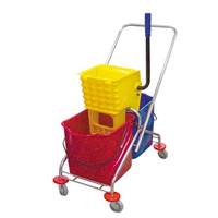 Bucket Set 60 Ltrs 79 X 43 X 52 Cm Metal Handle Yellow Each