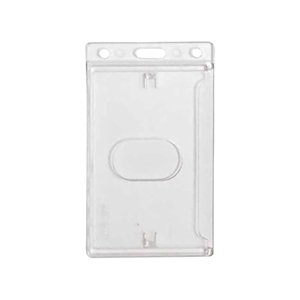 Side-Loading Defence Cardholder, Portrait orientation, frosted 62mm x 105mm 10/Pack