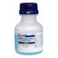 Out of Date Baxter Chlorhexidine Acetate Aqueous, 0.05pct w/v, 100ml, Each, Original Unopened , Price Discounted, Limited Stock Each