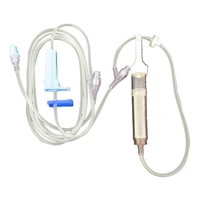 Baxter Clearlink System Continual Flow Blood/Solution Set, 20 Drops/ml, 2 Luer Activated Valves, Each Each