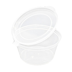 Sauce Container with Hinge Lids, 50ml, 1000/box Box