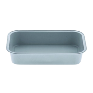 Confoil Smooth Wall Meal Tray, 159 x 103 x 30 mm, Silver, 1000 Pieces/Carton Pack