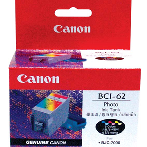 CANON INKJET BJC7000 SERIES PHOTO INK EACH Each