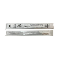 Livingstone Female Catheter, 12FG, White Colour, 4.00mm Diameter, 23cm Length, Single Wrapped, Sterile, 100 Pieces/Bag Bag