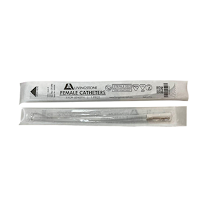 Livingstone Female Catheter, 12FG, White Colour, 4.00mm Diameter, 23cm Length, Single Wrapped, Sterile, 100 Pieces/Bag Bag