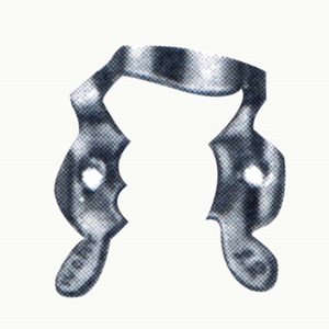 Livingstone Endodontic Ivory Rubber Dam Clamp