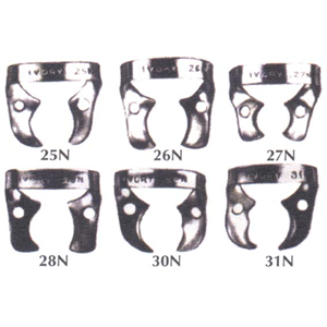 Livingstone Endodontic Ivory Rubber Dam Clamp