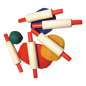 Rolling Pin, Recyclable Plastic, 5/Pack Pack