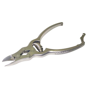 Livingstone Bone Cutter or Nail Clipper, 150mm, Curved Edge, Double Action, Stainless Steel, Each Each