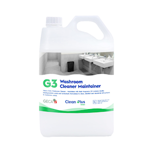 Clean Plus Washroom Cleaner Maintainer, 5L Bottle, GECA Certified, Each Each