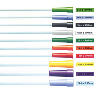 Out of Date Pennine Nelaton Male Catheter, 16FG, Orange Colour, 39cm Length, Single Wrapped, Sterile, NC-1216/SW, Made in UK, Each Each