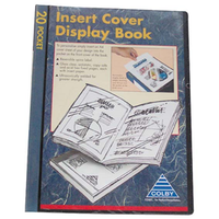 COLBY BLACK DISPLAY BOOK 20 POCKET EACH Each