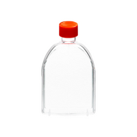 Corning® Cell Culture Flask with Plug Seal Cap, 75cm^2 U-Shaped Canted Neck, 100/Pack Pack