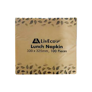 Caprice Lunch Napkin, 2 Ply, 320mm x 320mm, 1/8 Fold, FSC® Certified, 100 Pieces/Pack, 20 Packs/Carton Carton
