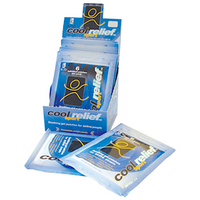 Cool Relief Sports Gel Patch, 140 x 100mm, 6 Pieces/Pack, 10 Packs/Box Box