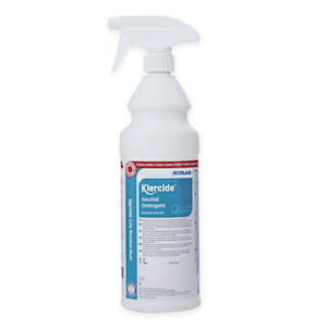 Klercide Low Residue Quaternary Ammonium Blended with Water for Injection, 1L, Spray Bottle, 6 Pieces/Box Each