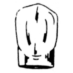 Caulk type crowns A6 loose Each