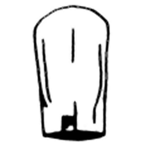 CAULK TYPE CROWNS P4 (CW48) 5/PK Pack