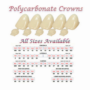 SDI Super Crown Temp Polycarbonate Crown