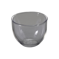 Livingstone Crucible Quartz, Glass, 25mL, Low Form/Wide Form, Withstand Temperature up to 660degC, Each Each