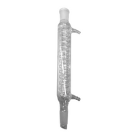 Livingstone Coil Condenser, Socket and Cone 19/19mm, 350mm Length, Borosilicate Glass, Made in Australia, Each Each