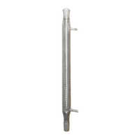 Livingstone Coil Condenser, Socket and Cone 19/26mm, 460mm Length, Borosilicate Glass, Made in Australia, Each Each