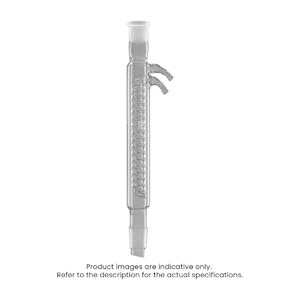 Monash Condenser, Coil Jacketed, Cone 24/29, Effective Length: 160mm, Borosilicate Glass, Each Each