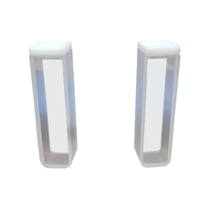 Livingstone Cuvette, Quartz, 3.5ml Volume, 12.5 x 12.5 x 45mm,190nm to 2500nm Range (internal size: 10mm), Pair Pair