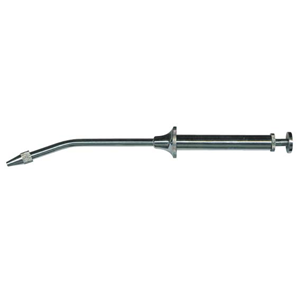Dental Amalgam Gun, 15cm, 2.5mm Metal Tip, 45 Degree Angle, Stainless Steel, Each Each
