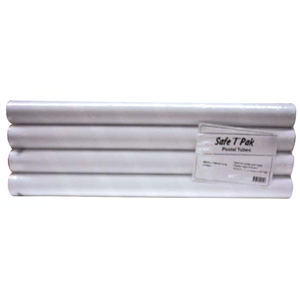 SAFE T PAK POSTAL TUBES 60MMX 745MM 4/PK Pack