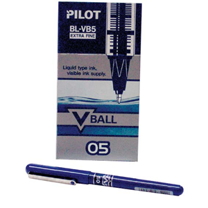 Pilot Pens Vball Rollerball Bl-VB5 Blue 0.5mm 12/Box Box