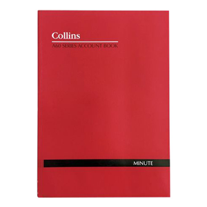 ACCT. BOOK S/COVER A60 A4 60LFMINUTE EACH Each