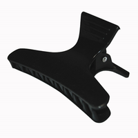 Butterfly Clamp, Large, Black, 12/Pack Pack
