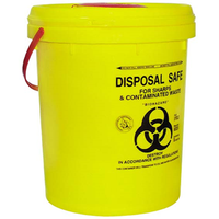 Livingstone Medical Waste & Sharps Collector with Lid