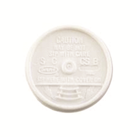 Dart Lids for 6oz Foam Cup, White, 1000/Carton Carton