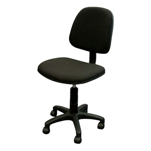 CHAIR NO ARMS HEIGHT & BACK ADJUST SML BK BLK HS-03 Each