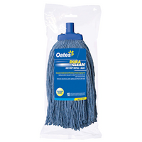 OATES DURACLEAN MOP 400GM + ALUM HANDLE BLUE SET Kit