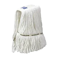 Oates Floormaster Hospital Launder Mop Head Refill, 350gm, White, Each Each