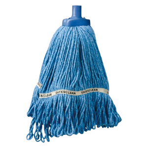 Oates Duraclean Hospital Launder Yarn Mop Head, 350g, Looped, Blue, Each Each