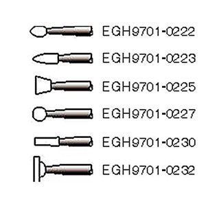 Shofu Dura White Stones, Shank CA, Shape FL1, No 0222, 12/Pack Pack