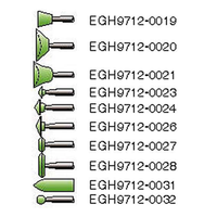 Shofu Dura Green Stones, Shank HP, Shape RD1, No 0032, 12/Pack