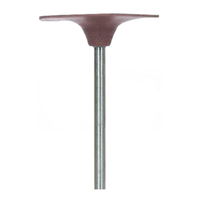 Shofu Brownie Polishers, Shank HP, Shape Floppie, No 0458, 12/Pack Pack